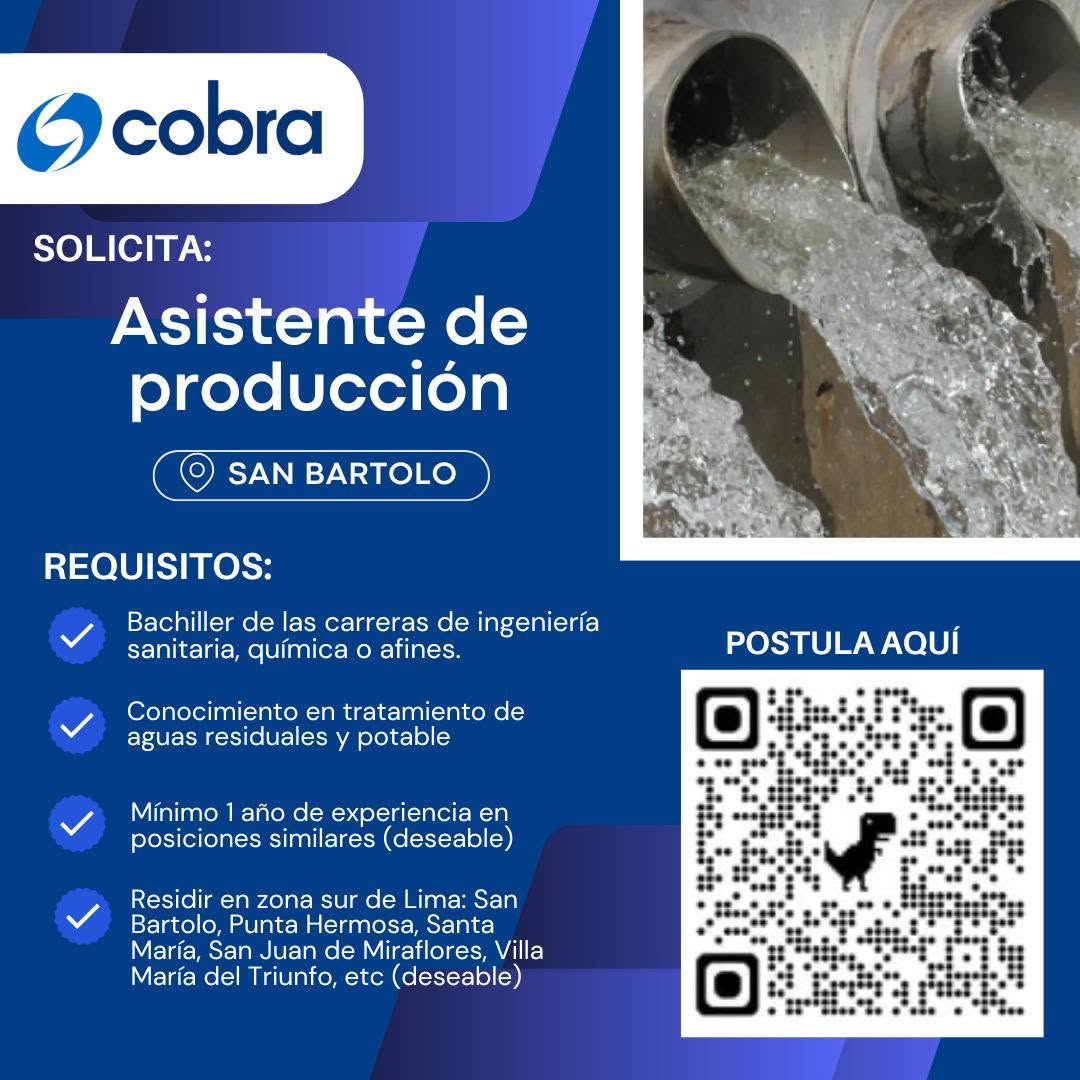 Nuevas Convocatorias Laborales para el Sector